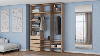 Напольный Стеллаж для одежды Мирта 99 BMS