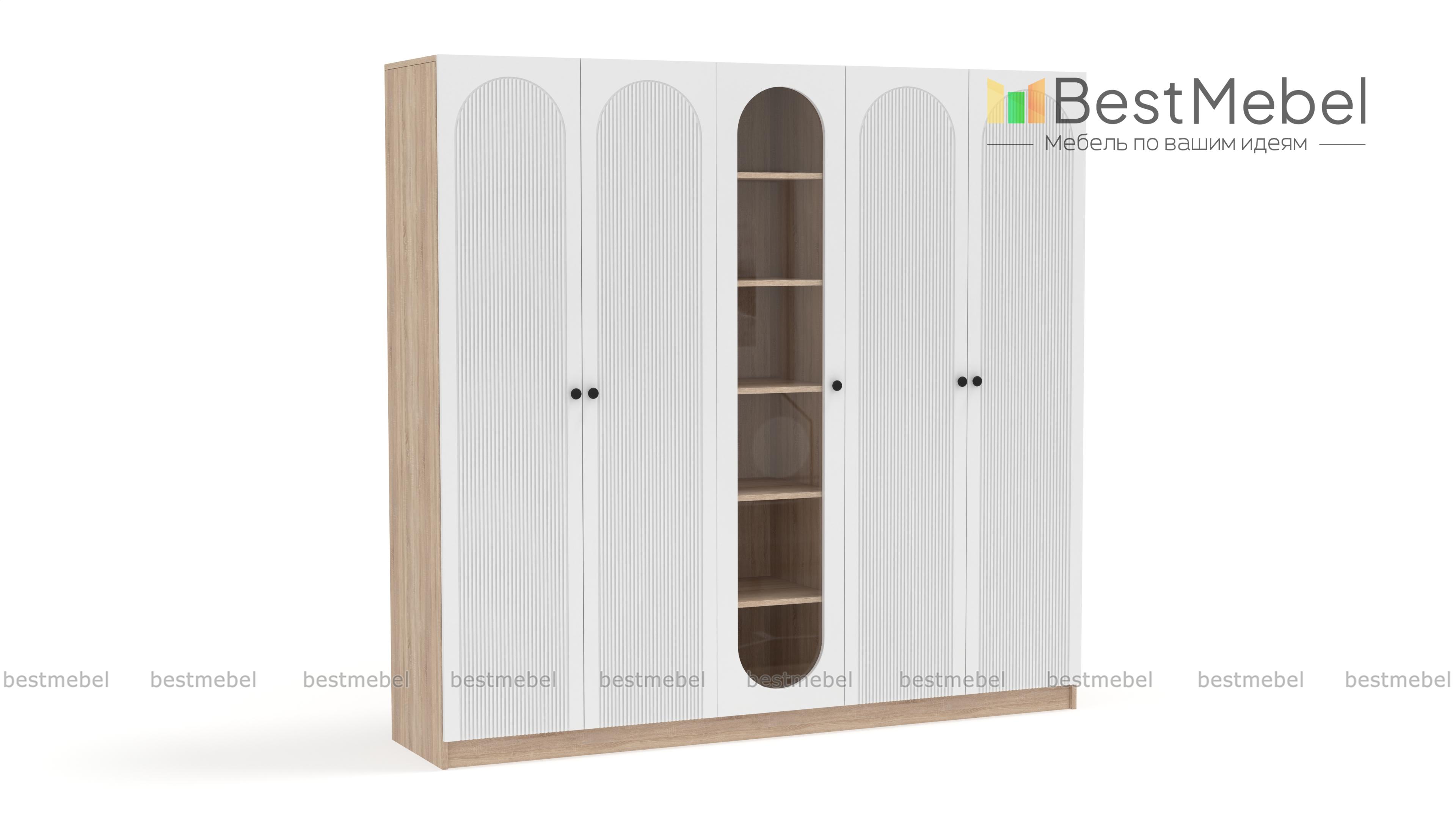 Шкаф распашной Рене 14 BMS - Фото