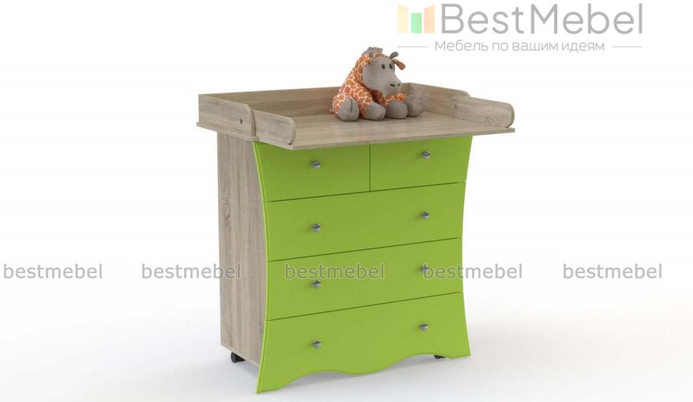 Комод пеленальный Синтия 4 BMS - Фото