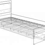 Чертеж Кровать Пабло-9 BMS