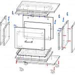 Схема сборки Журнальный стол Никки-10 BMS