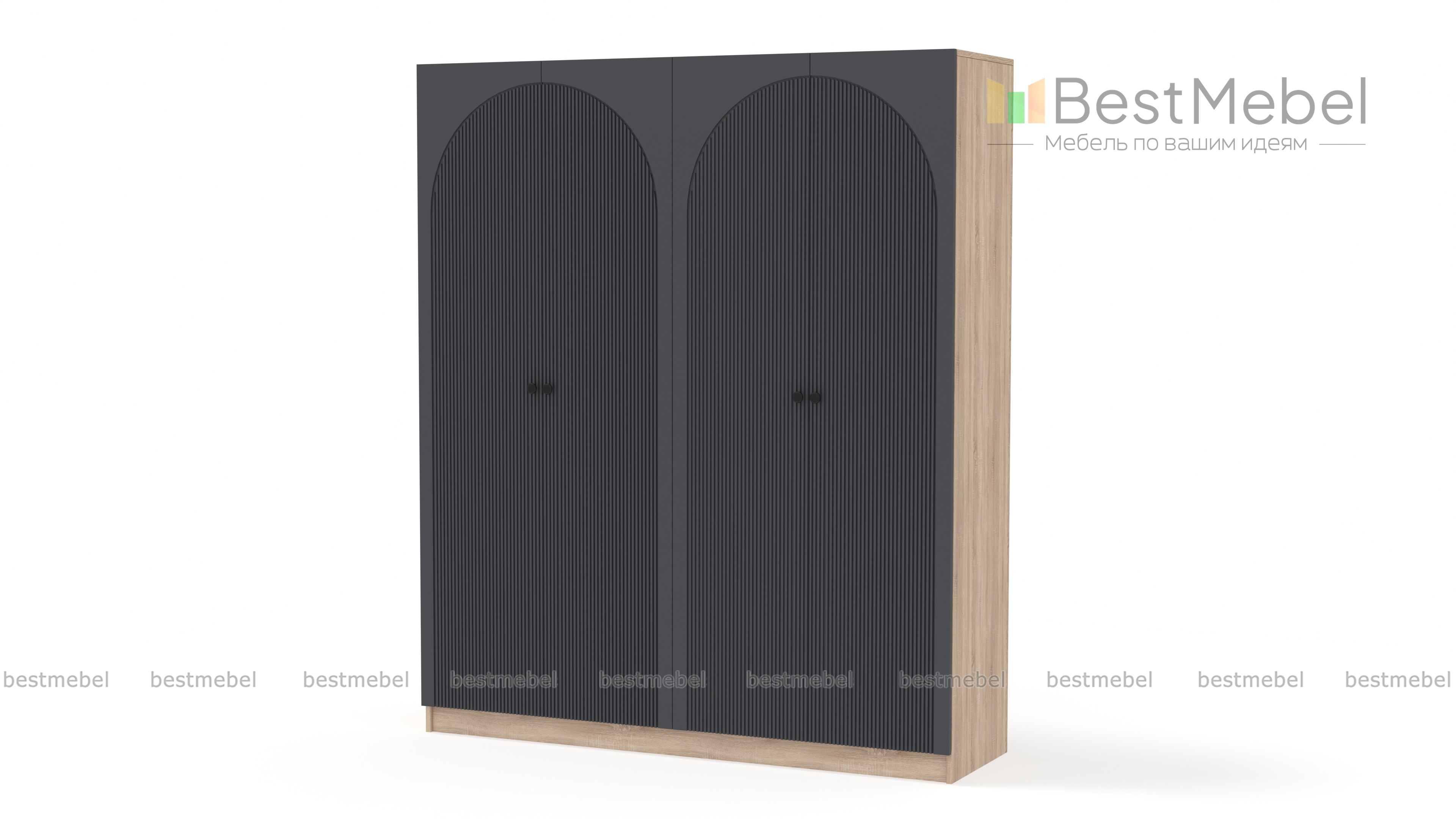 Шкаф распашной Вивьен 11 BMS