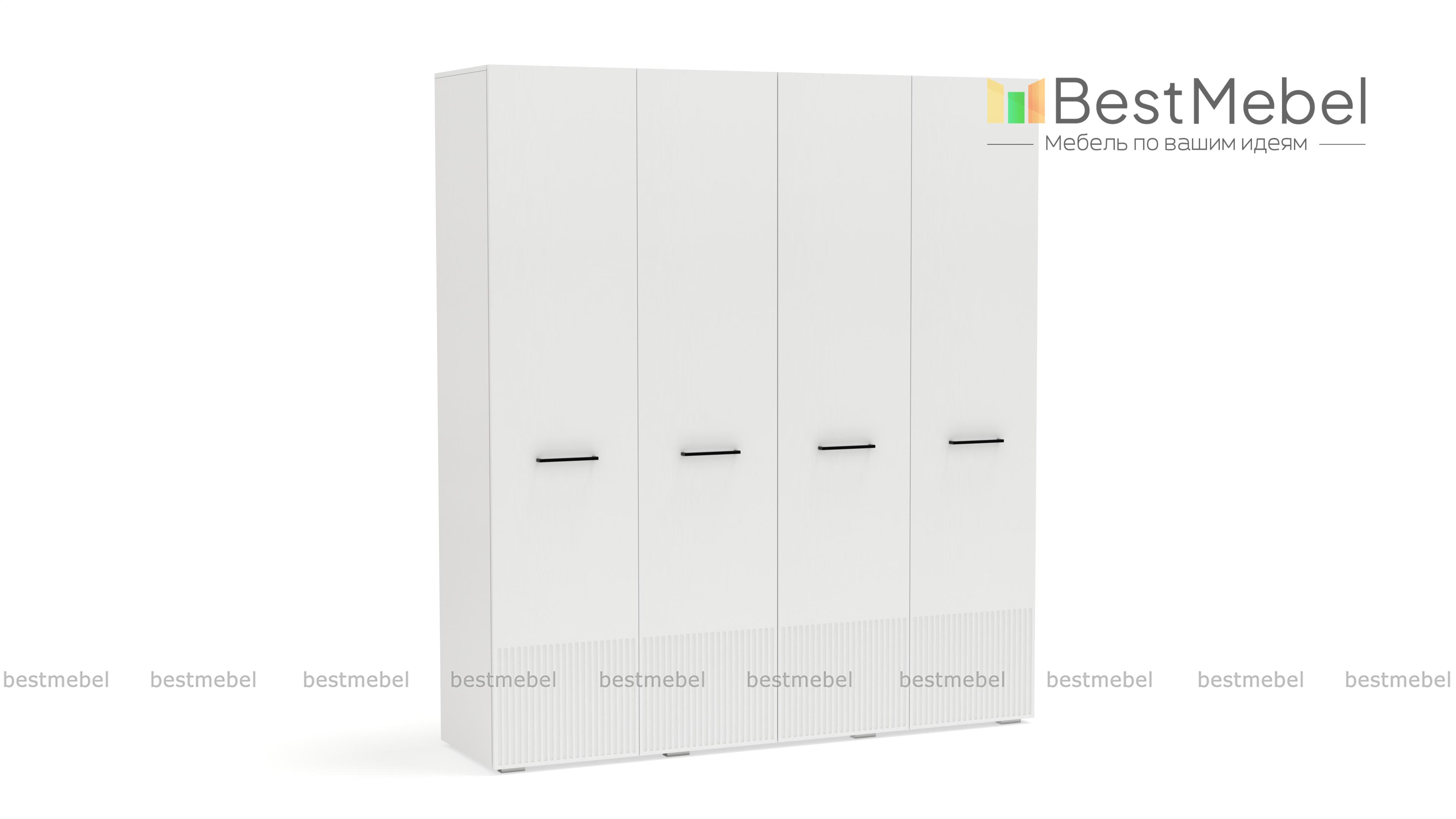 Шкаф распашной Декарт 4 BMS - Фото