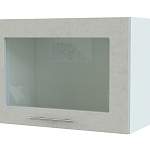 Шкаф верхний газовка со стеклом Оля BMS - Фото 1