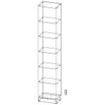 Стеллаж Барни 10 (400*2020*280)