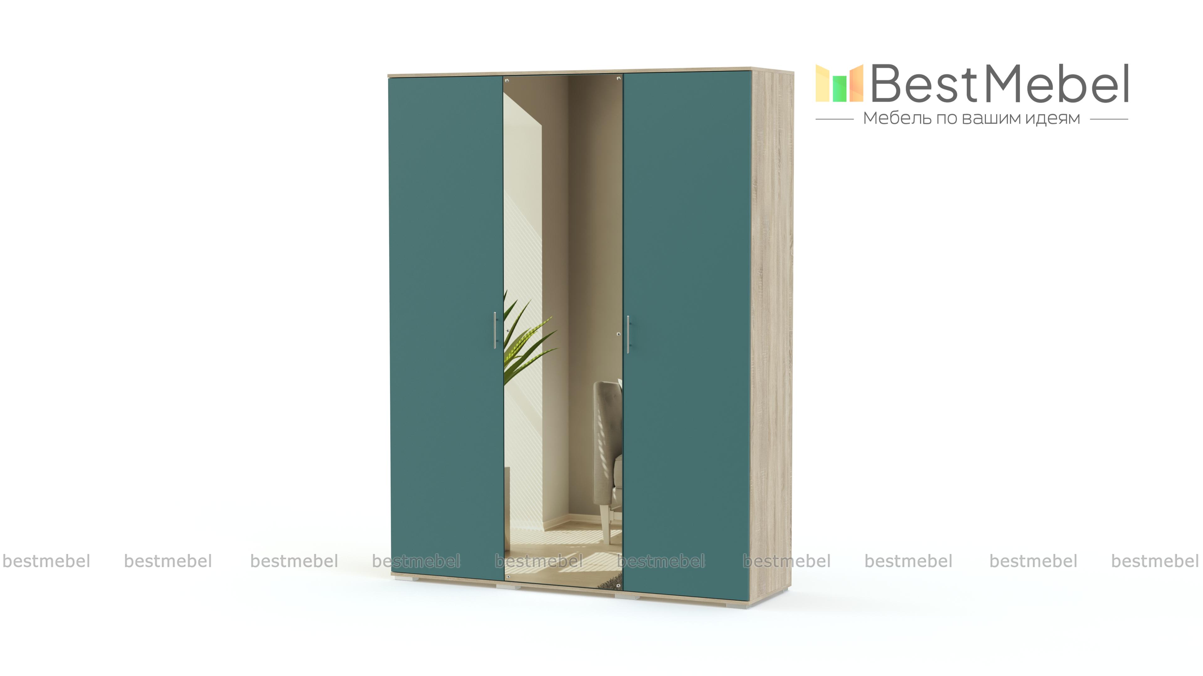 Распашной шкаф Альма 11 BMS - Фото