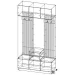 Схема сборки Прихожая Дублин 3 BMS