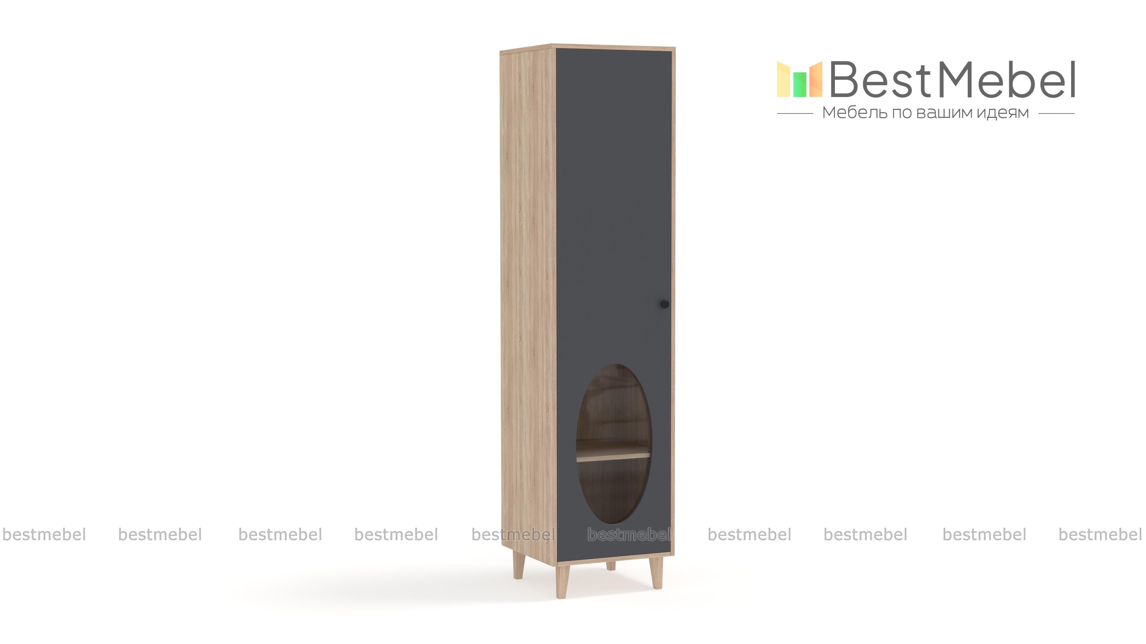 Шкаф-пенал Брукс 3 BMS - Фото