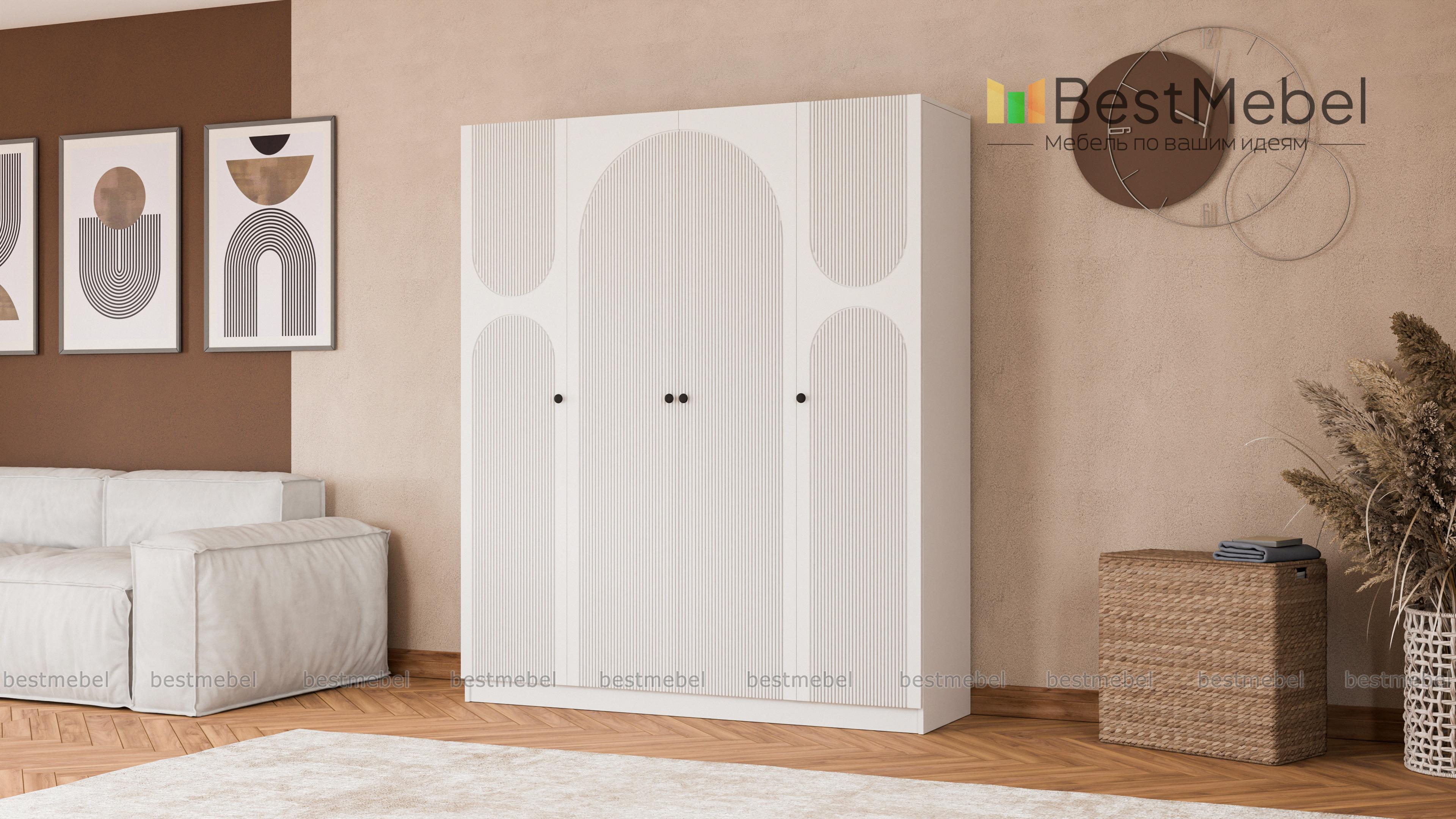 Шкаф распашной Вивьен 12 BMS - Фото