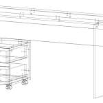 Стол Франк-1 BMS