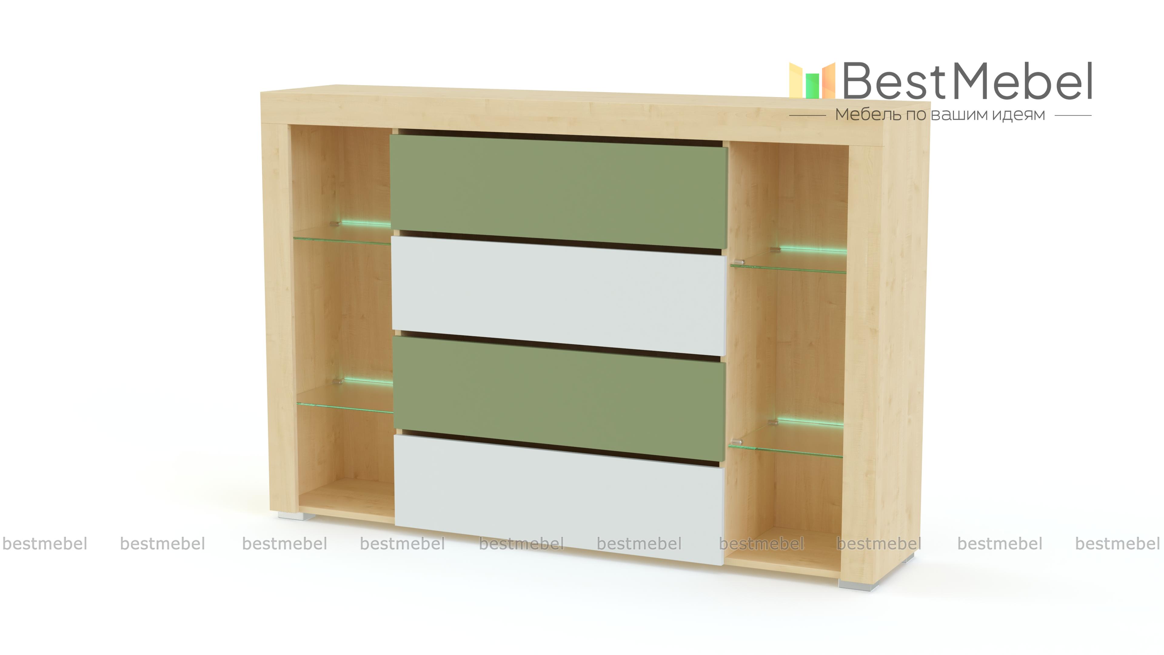 Комод Симпл 156 BMS - Фото