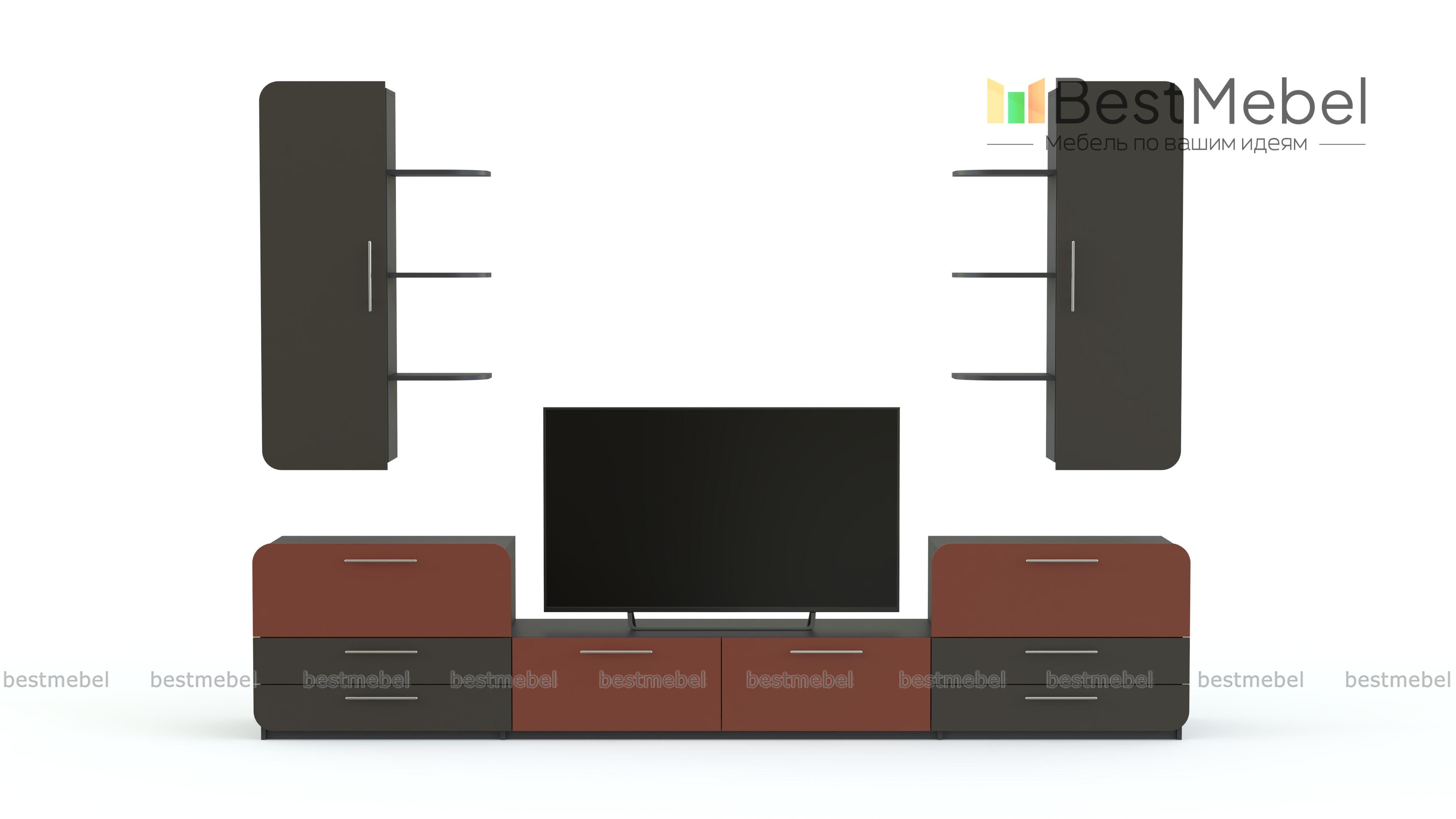 Стенка Модерно 8.1 BMS - Фото
