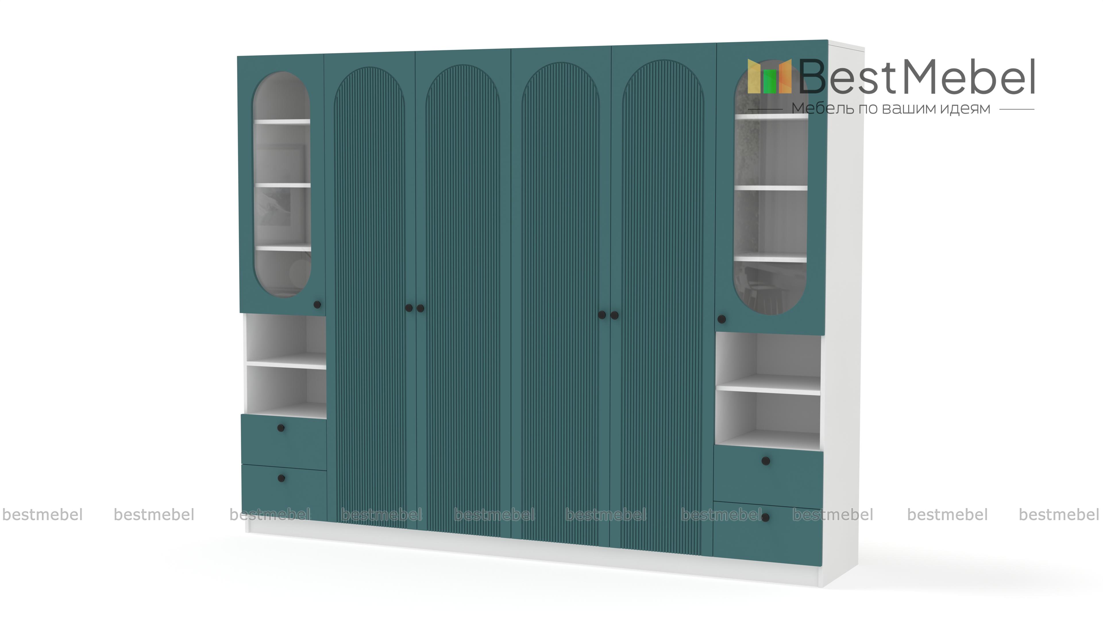 Шкаф распашной Рене 16 BMS - Фото