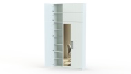 Шкаф распашной Остин Нео 18 BMS(Платье - Белье (доп. полка) (3))