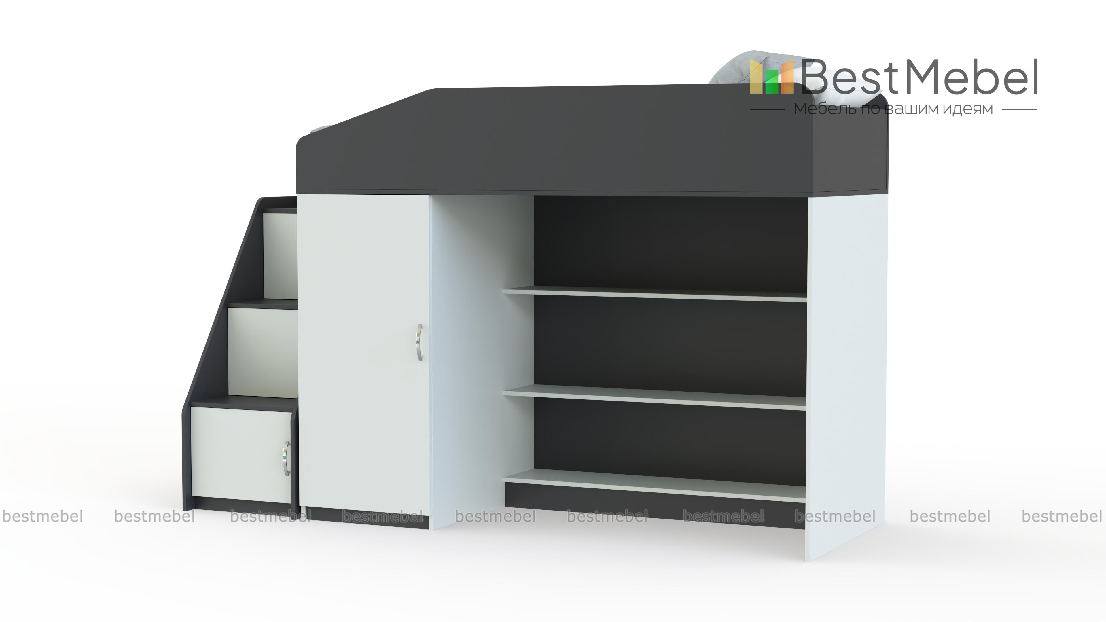 Кровать-чердак Миф-11.11 BMS - Фото