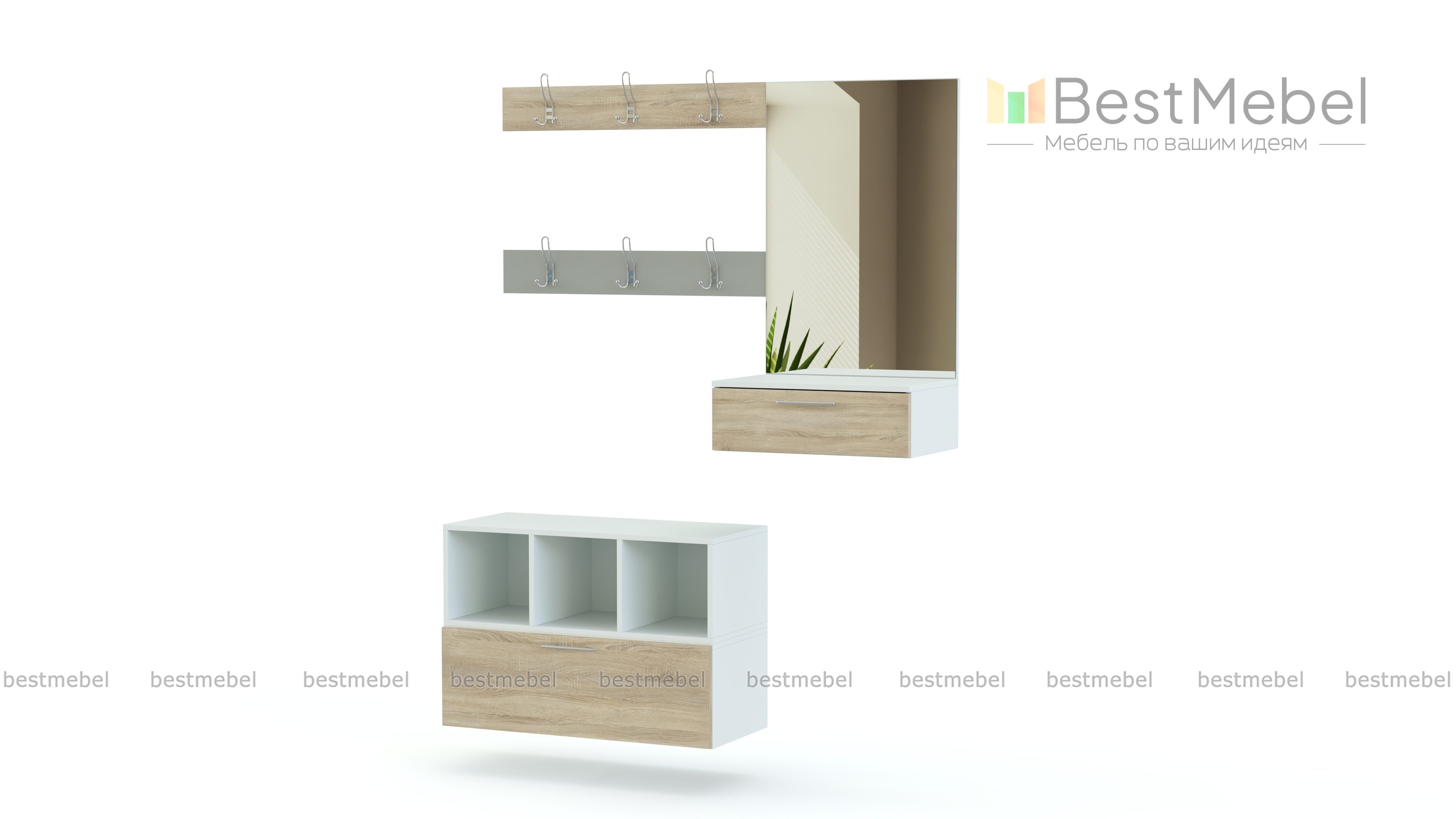 Прихожая Шерон 10 BMS