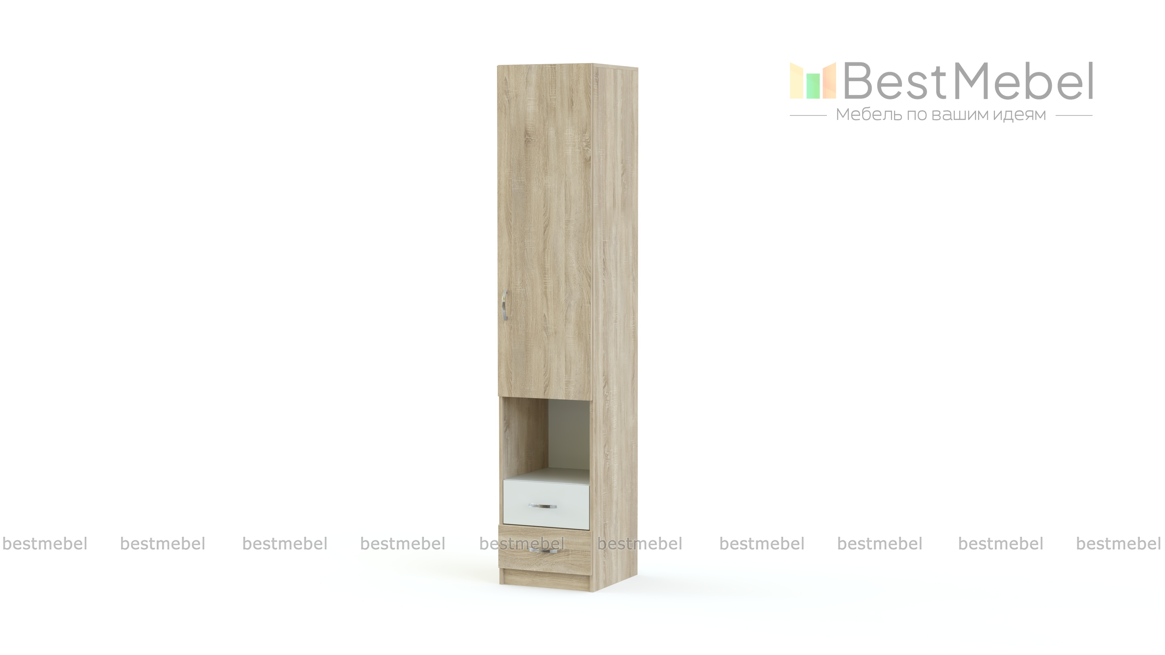 Шкаф-пенал Линда 314 BMS